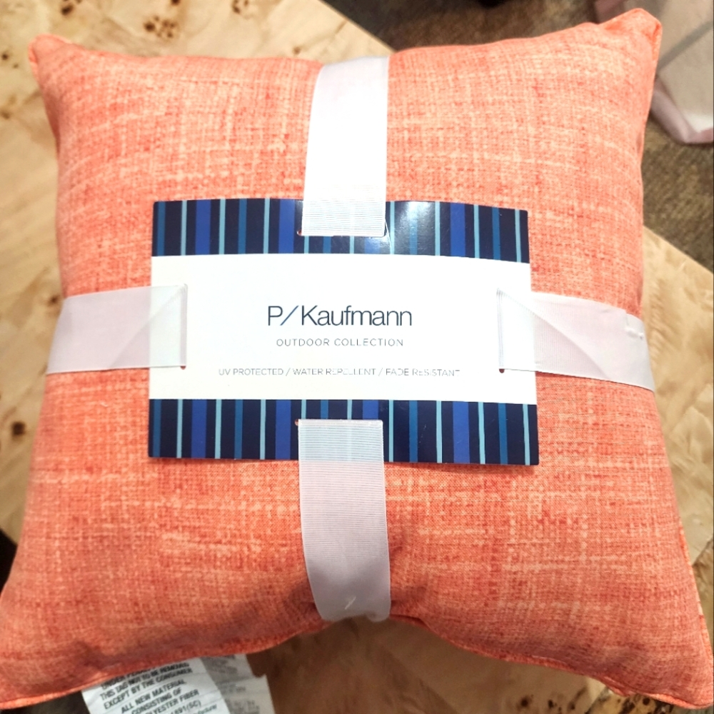 P/Kaufmann Set of 2 Outdoor Throw Pillows
